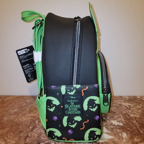 NWT Loungefly The Nightmare Before Christmas Oogie Boogie Metallic Mini Backpack - Picture 9 of 9